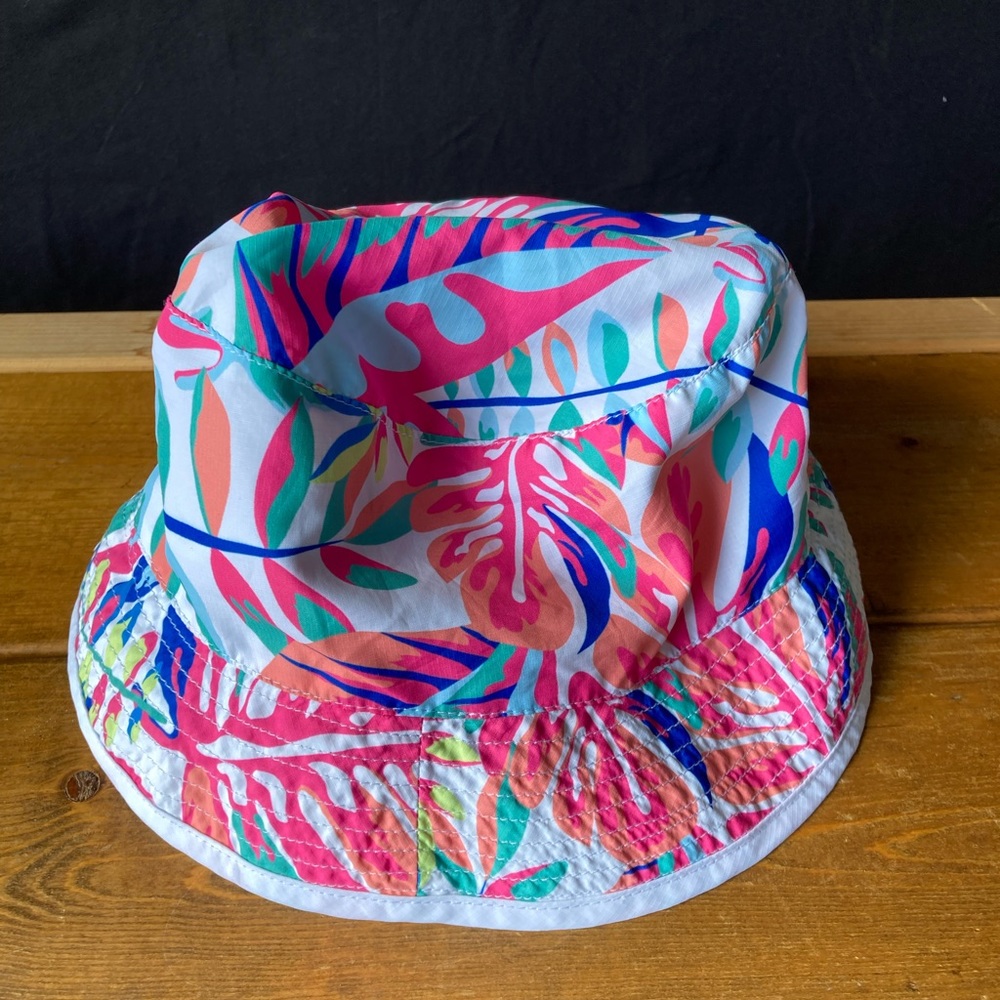 Y2k floral bucket hat